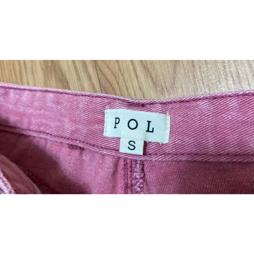 Pol shorts small pol pink shorts sequins sequined shorts POL Jean shorts NWOT